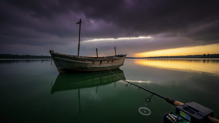 Bass Fishing Before A Storm: Reading Pressure Drops Right