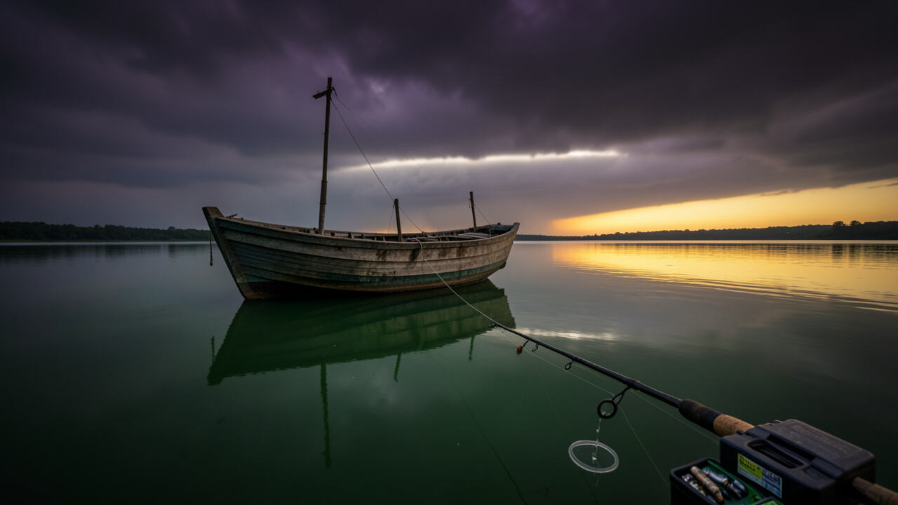 Bass Fishing Before A Storm: Reading Pressure Drops Right