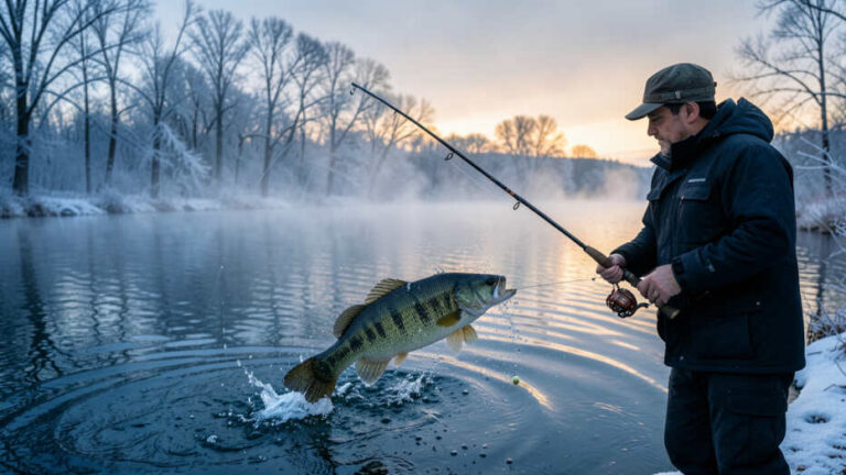 Bass Fishing In Cold Snaps: Beating Sudden Temperature Drop