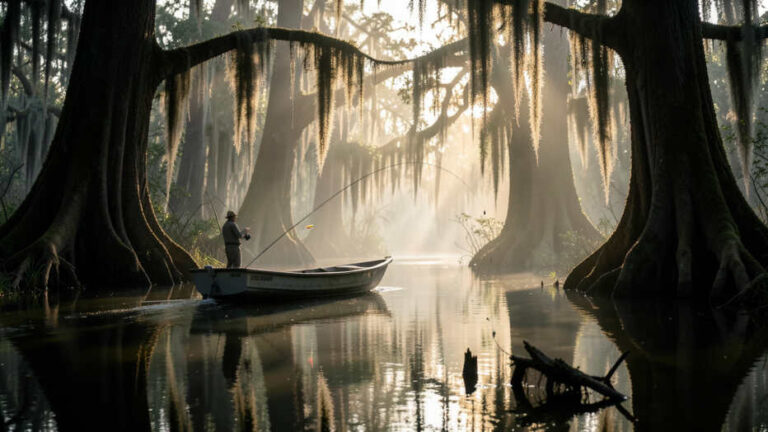 Bass In Cypress Trees: Southern Backwater Fishing Tactics