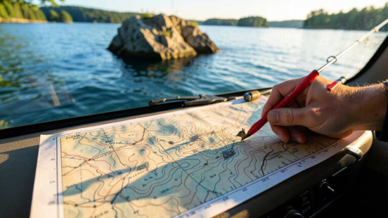 Bass On Main Lake Points: Reading Maps Like A Pro Angler