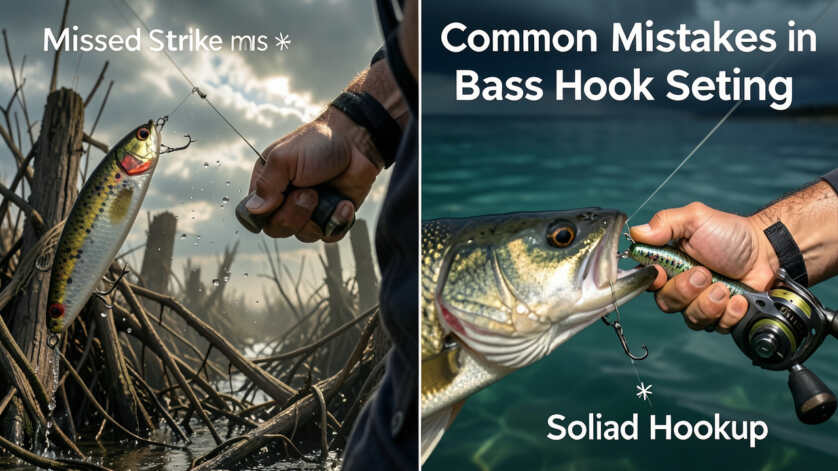 Common Mistakes in Bass Hook Setting