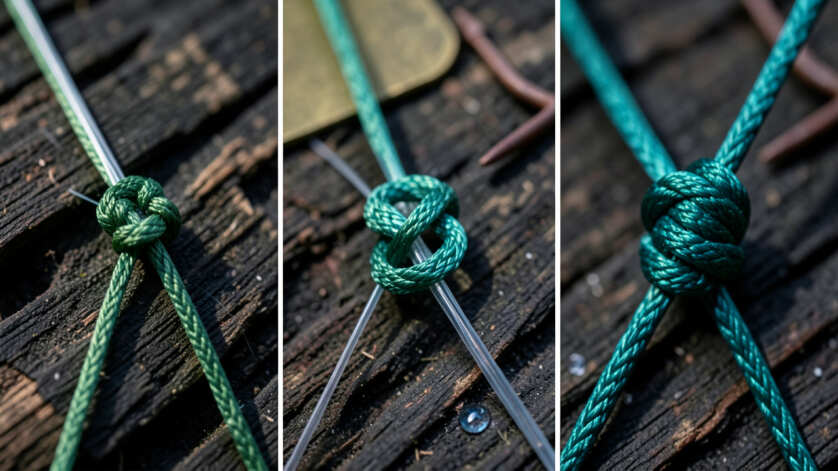 Comparing the Top Line-to-Leader Knots