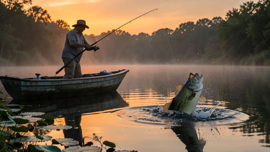 Early Morning Bass Fishing: The Topwater Window Explained