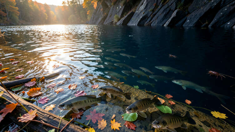 Fall Bass Transition: Tracking Schools From Shallow To Deep