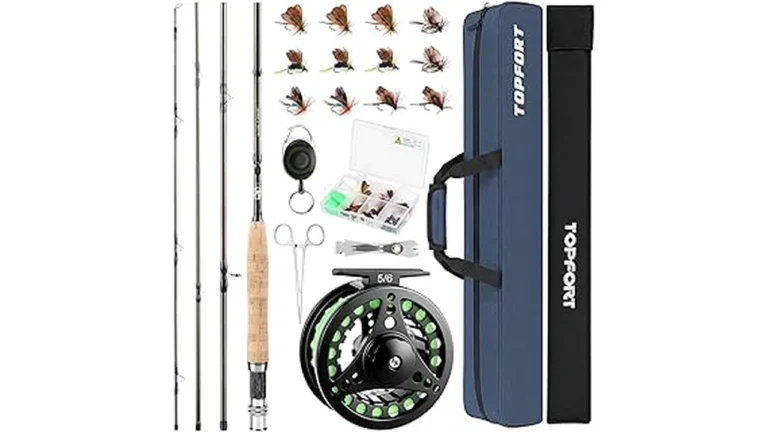 The image shows six best selling fly rods reviewed under $200, perfect for trout fishing.