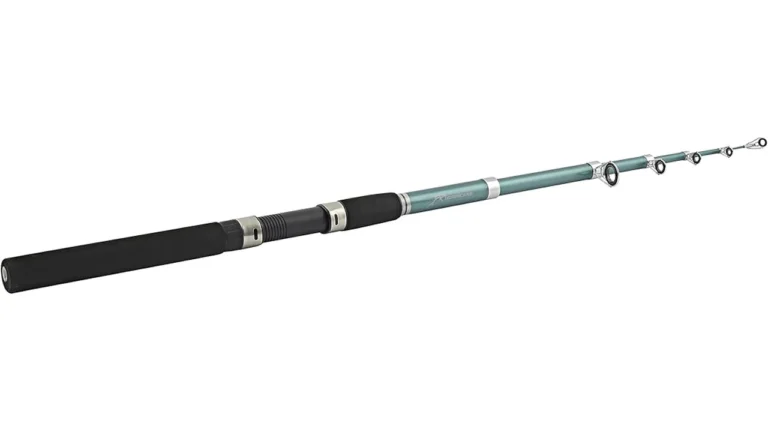 The image shows a heavy power fishing rod, ideal for muskie and big fish.