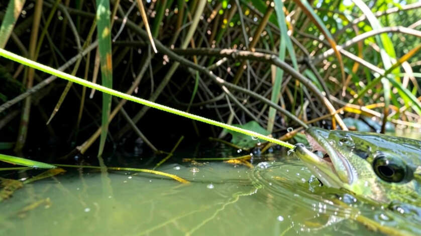 Fishing in Heavy Cover: Braided Line's Unmatched Strength