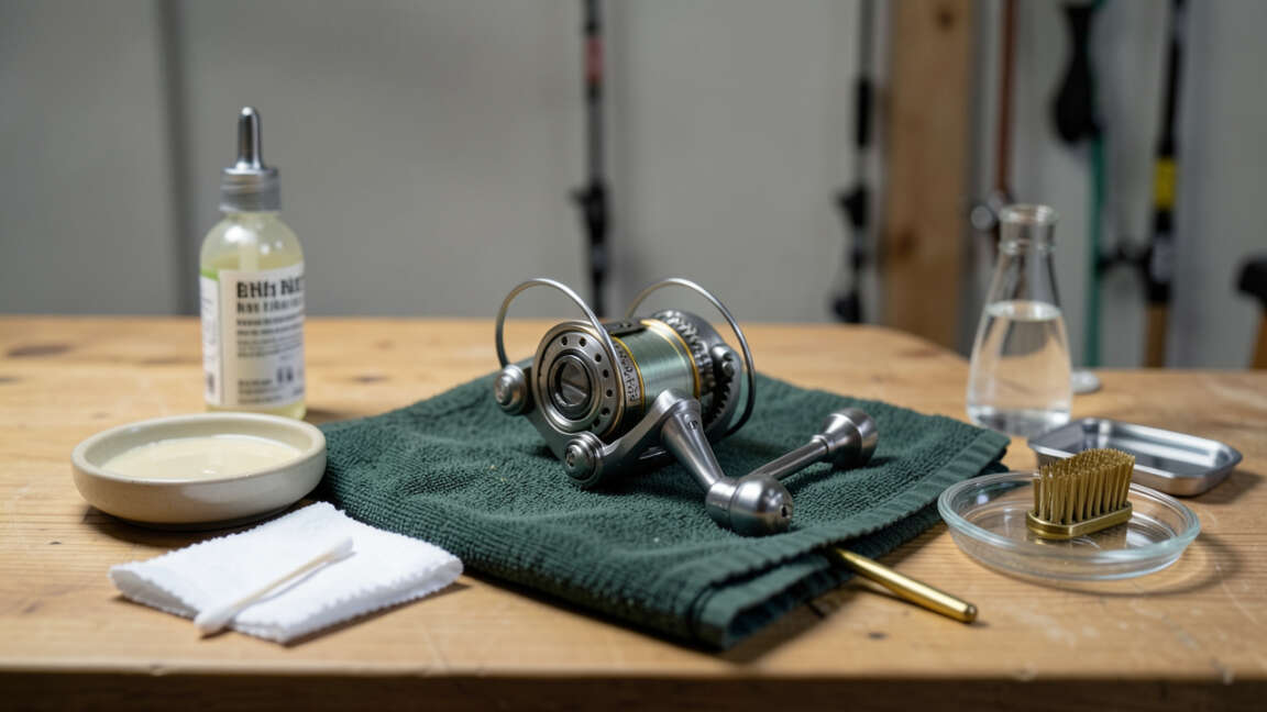 Gathering Your Reel Cleaning Supplies