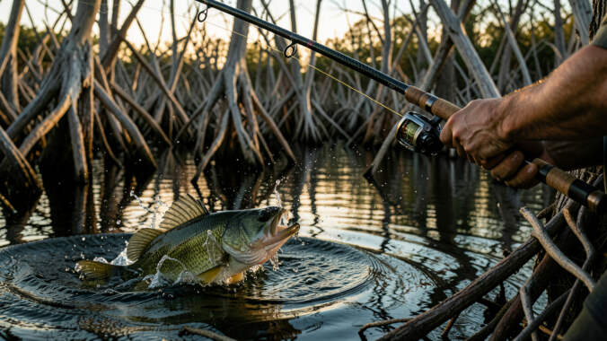 Hooksets and Fighting Fish in Timber