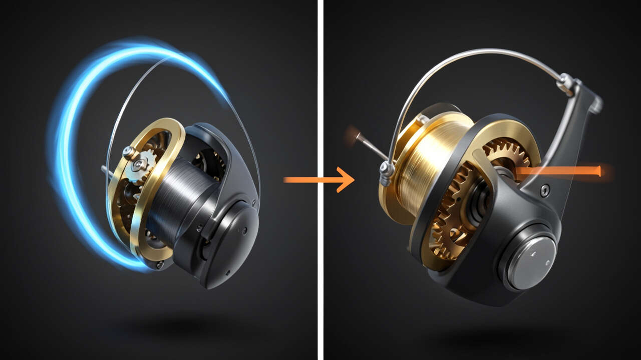How the Bail Helps You Cast and Retrieve