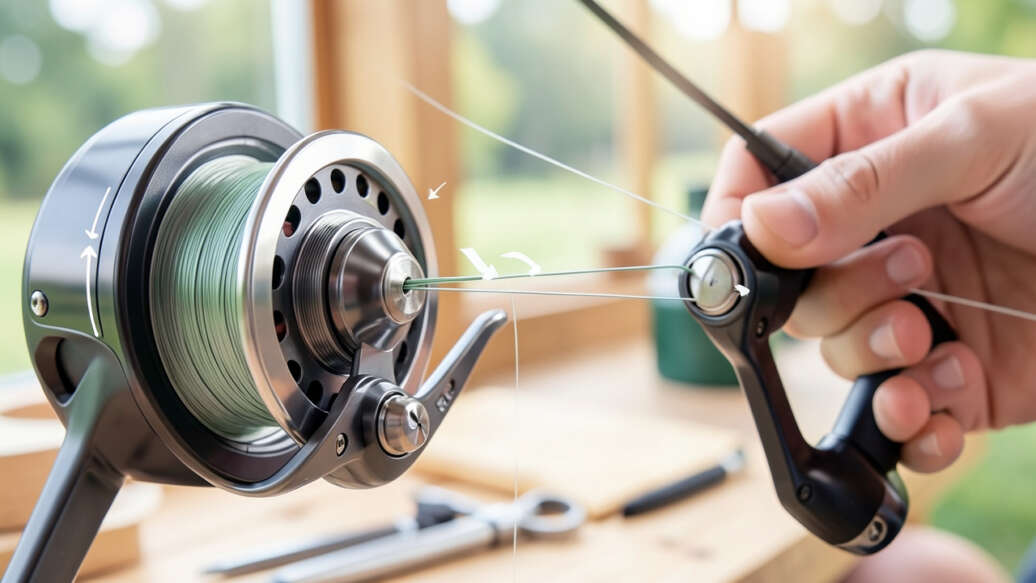 How To Spool A Spinning Reel Without Line Twist Step-By-Step