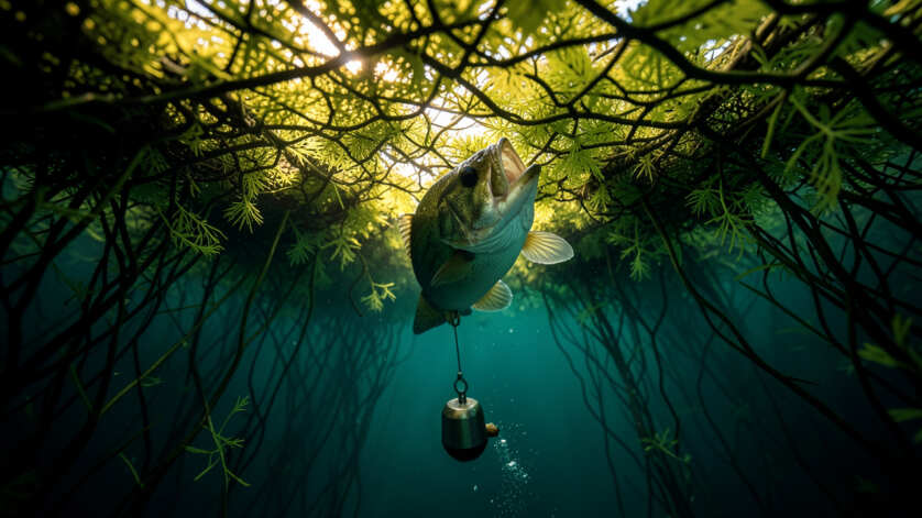 Hydrilla And Milfoil Bass: How To Punch Through Thick Mat