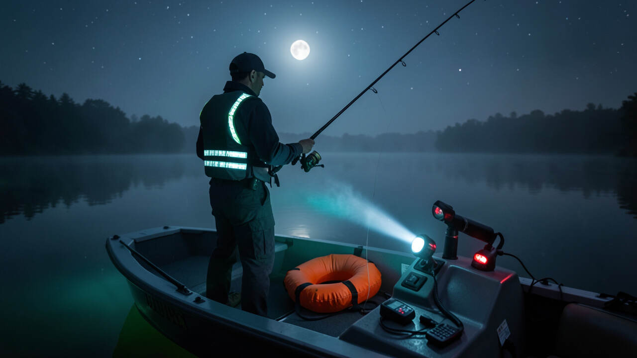 Mastering Safety Basics for Night Bass Fishing