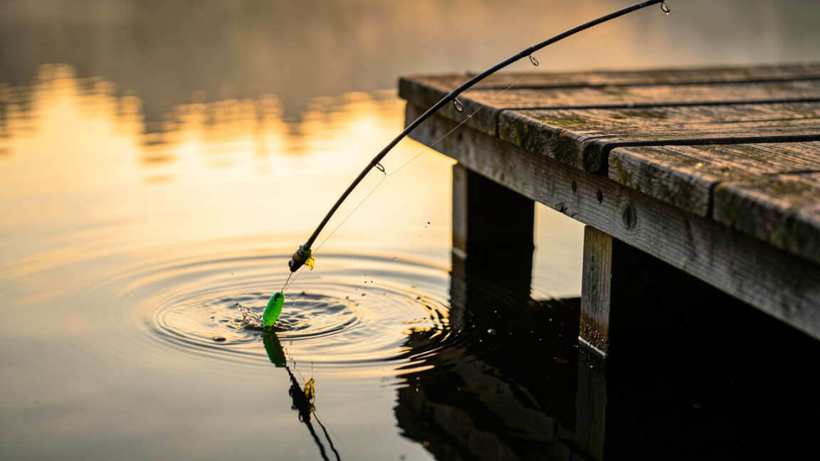 Mastering the Skip Cast for Dock Fishing