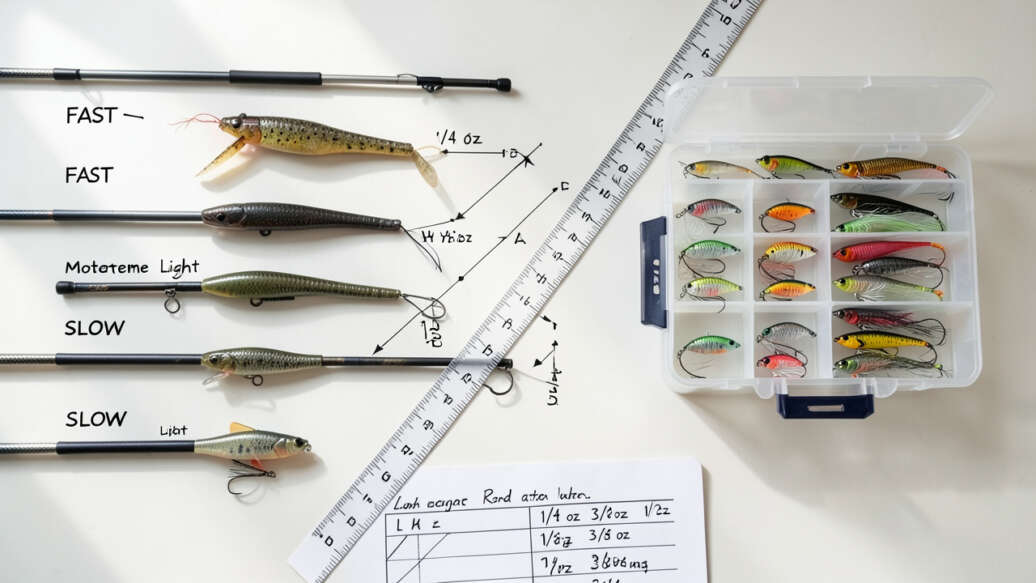 Matching Rod Action to Lure Weight and Type