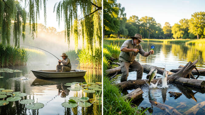 Pond Bass Fishing: A Comparison