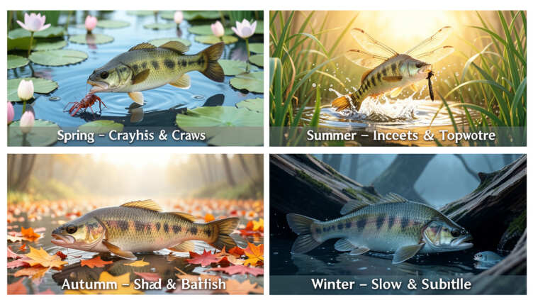 Seasonal Bass Diet Comparison
