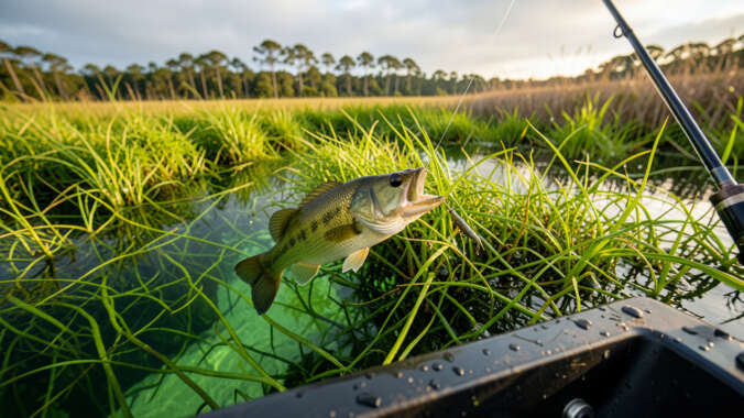 Seasonal Strategies for Grass Bed Bass