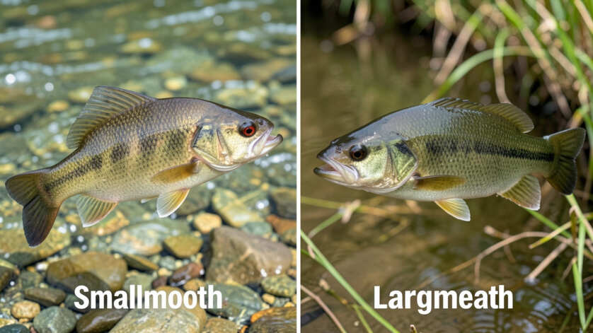 Smallmouth Bass vs. Largemouth Bass: Key Differences