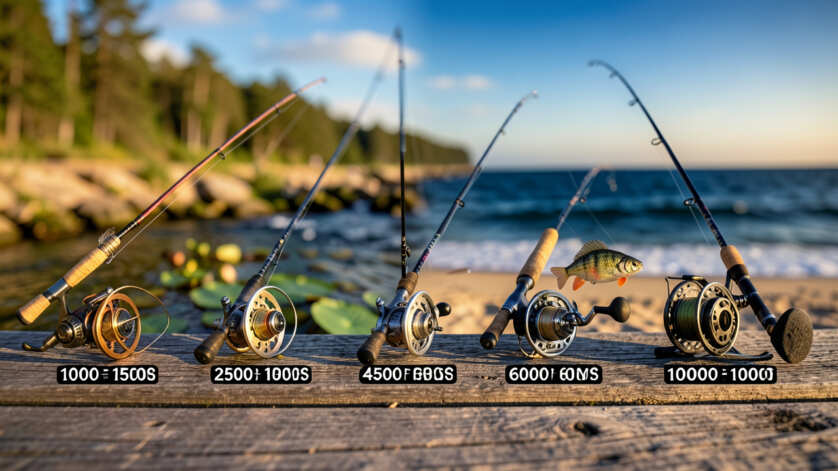 Specific Fishing Scenarios and Reel Sizes
