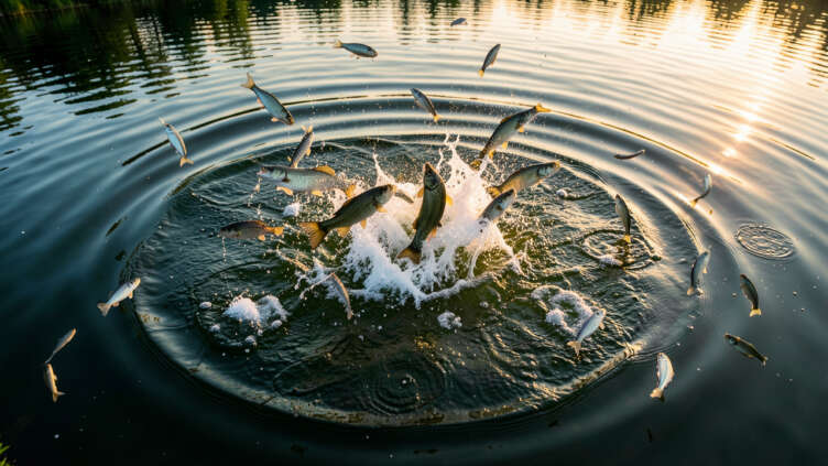 Spotting Bass Feeding Frenzies: Boils and Explosions