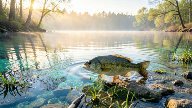 Spring: Warming Waters Spark Bass Activity