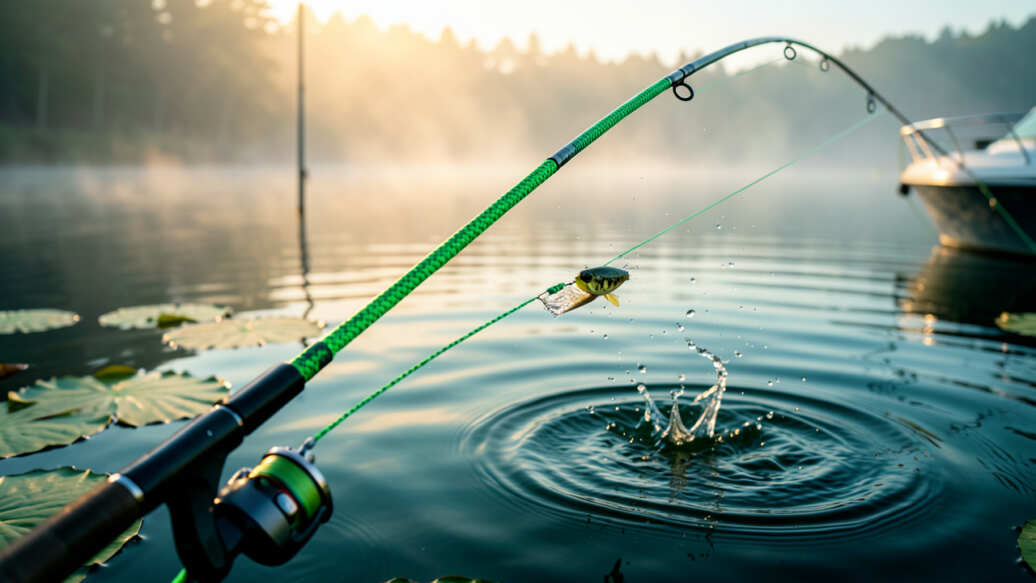 Topwater and Jigging Techniques: Direct Control with Braided Line
