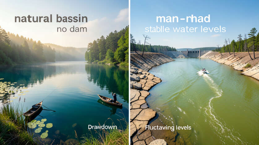 Understanding the Core Differences: Natural Lakes vs. Reservoirs