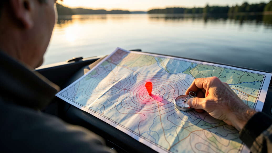 Unlock Bass Hotspots with Map Contours