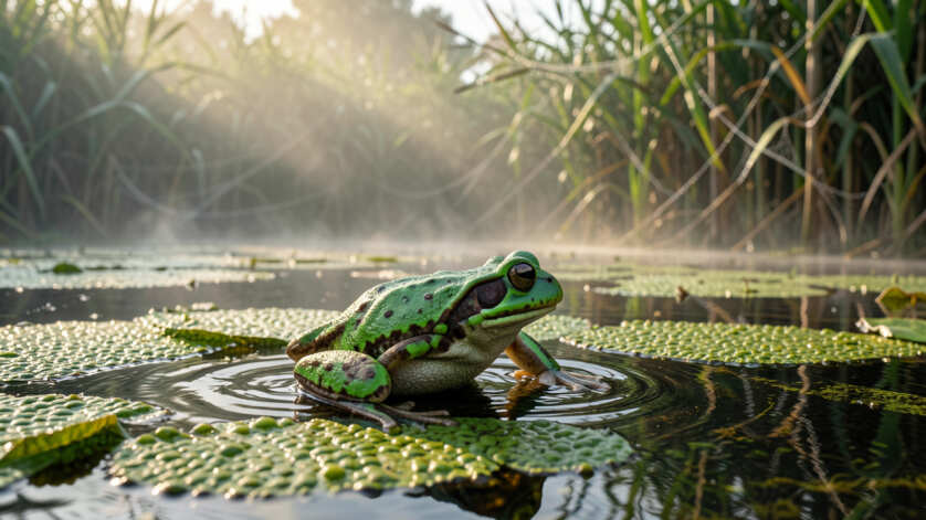 When and Where to Throw Frogs