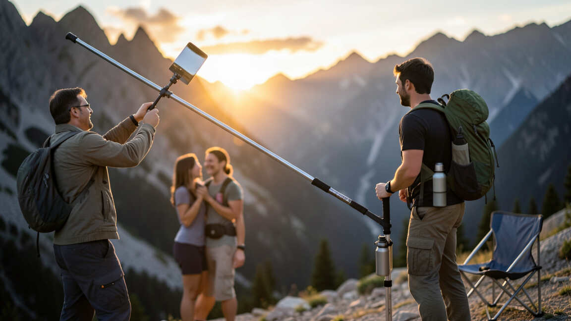 When Telescopic Rods Shine Brightest