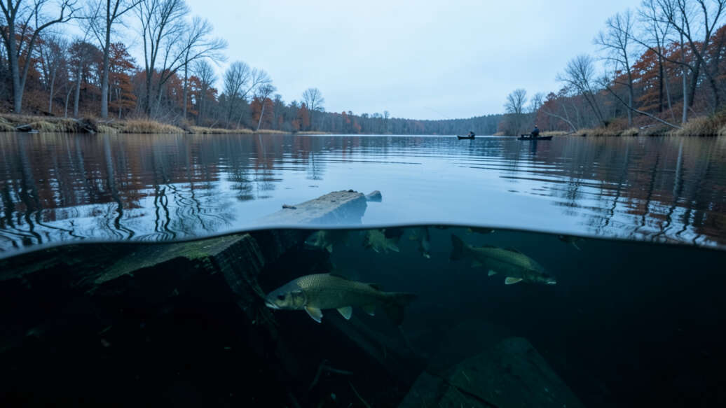 Why Bass Go Deep After a Cold Front