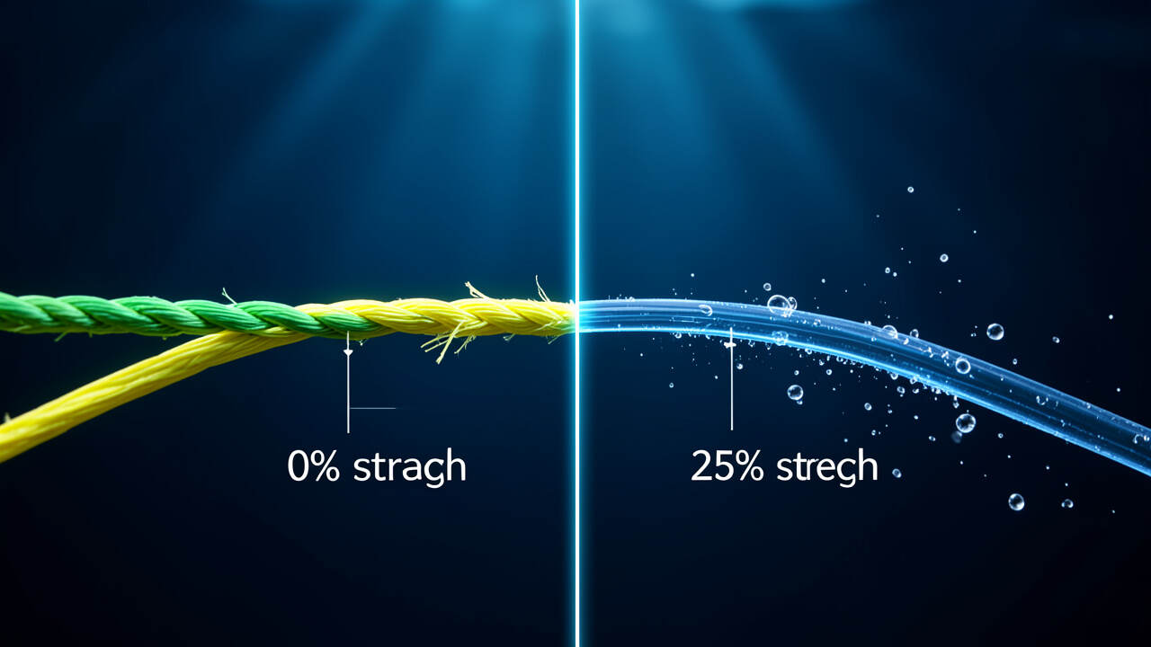 Why Braided Line Has Nearly Zero Stretch